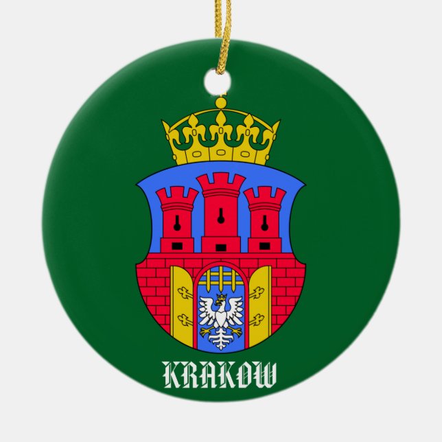 Ornamento del círculo de Kraków Polonia (Frente)