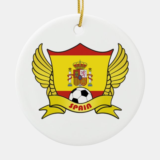 Ornamento del círculo del fútbol de España (Frente)