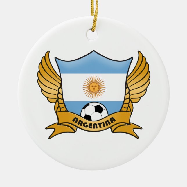 Ornamento del círculo del fútbol de la Argentina (Frente)