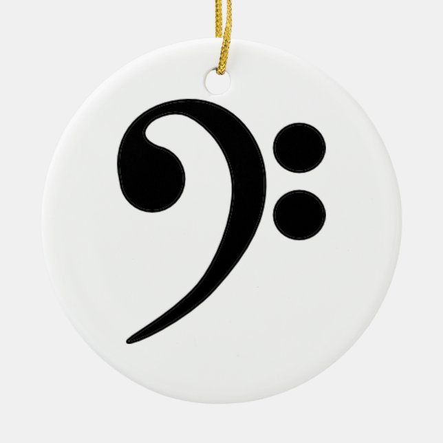 Ornamento del Clef bajo (Frente)