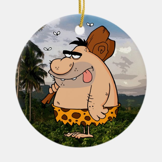 ORNAMENTO DEL CLUB DE TENENCIA DE CAVEMAN (Frente)