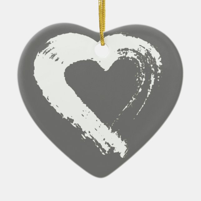 Ornamento del coche del corazón (Frente)