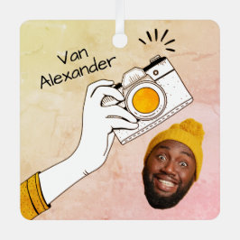 Ornamento del coche fotográfico de promoción de ne