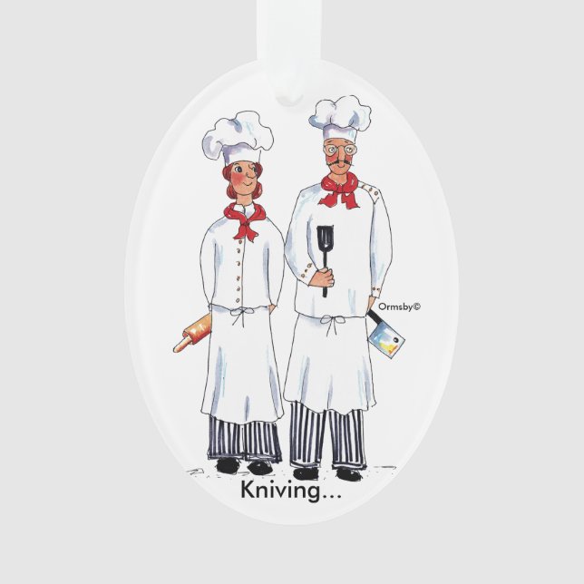 Ornamento del cocinero (Anverso)