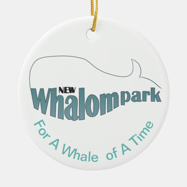 Ornamento del coleccionable del parque de Whalom (Frente)