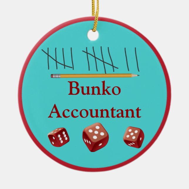 Ornamento del contable del Bunko (Frente)