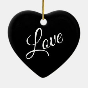 Ornamento del corazón de la luna