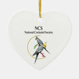 Ornamento del corazón de NCS