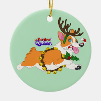 Ornamento del corgi de Jingle Bell