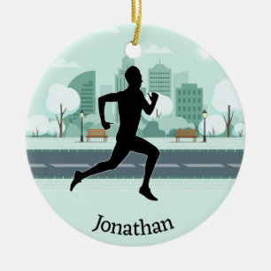 Ornamento del corredor Jogger