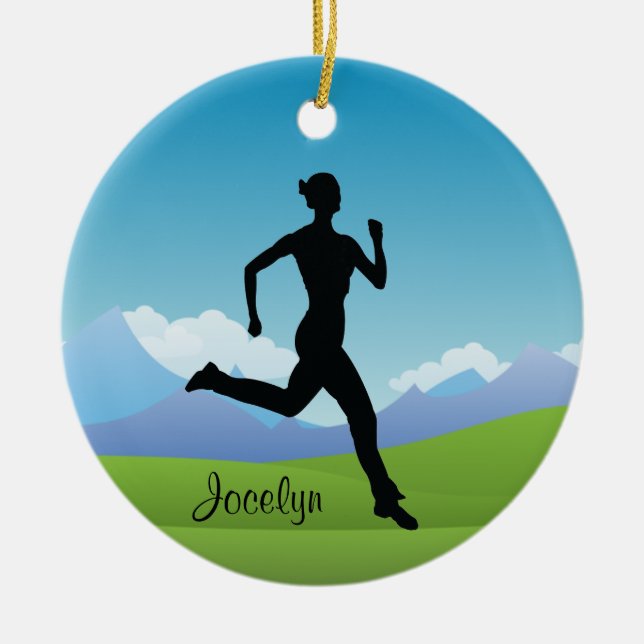 Ornamento del corredor Jogger (Frente)