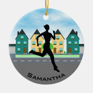 Ornamento del corredor Jogger