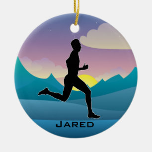 Ornamento del corredor Jogger