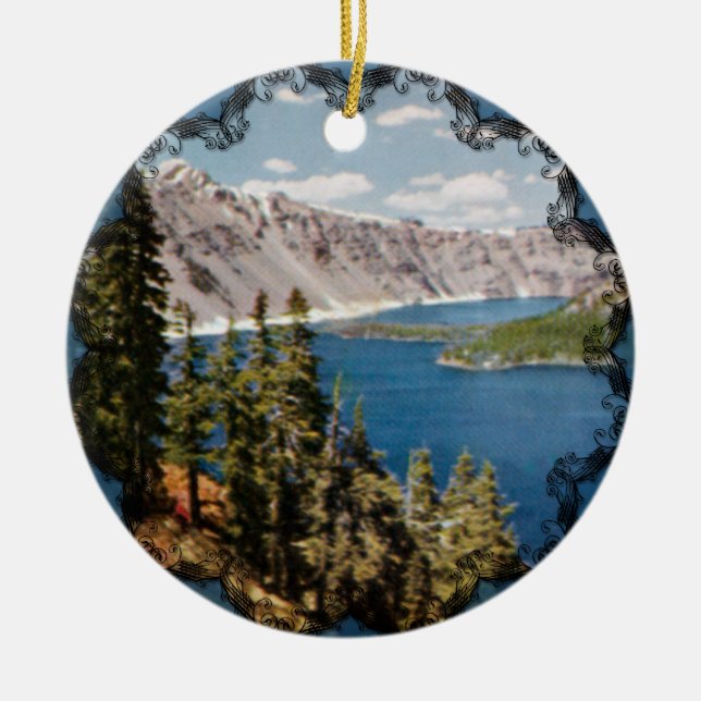 Ornamento del Crater Lake Oregon (Frente)