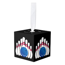 Ornamento del cubo de diseño de bolas