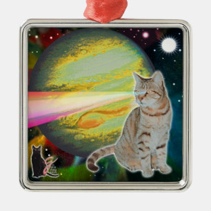 Ornamento del cuerpo del láser-gato