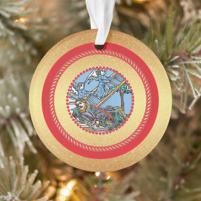 Ornamento del Día 8 de Jesse Tree Jacob (Árbol)