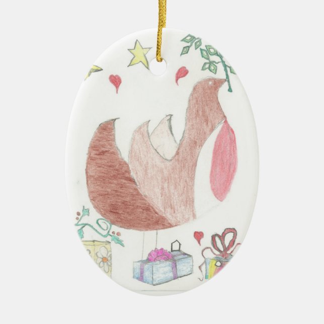 Ornamento del día de fiesta (Frente)