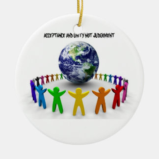 ORNAMENTO DEL DÍA DE FIESTA DE LA TOLERANCIA Y DE