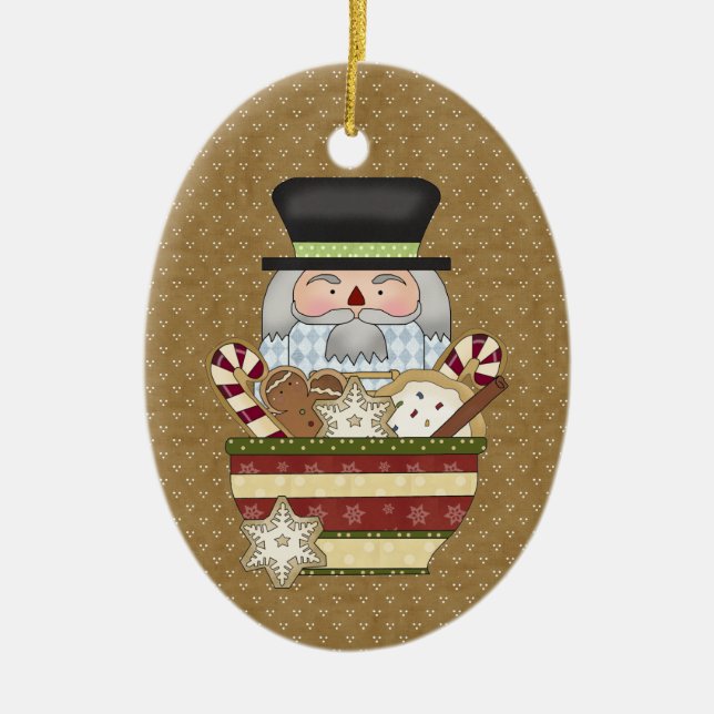 Ornamento del día de fiesta del cascanueces del (Frente)