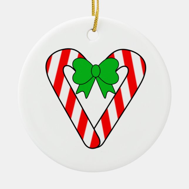 Ornamento del día de fiesta del navidad del (Frente)