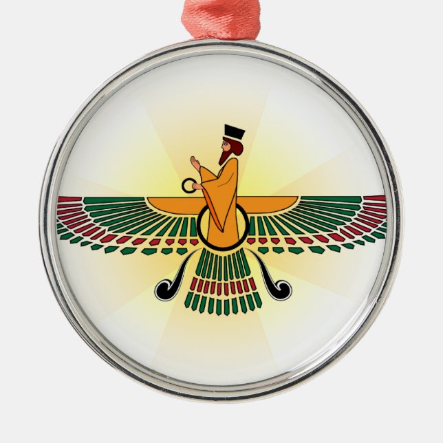 Ornamento del día de fiesta del Zoroastrian (Frente)