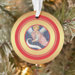 Ornamento del Día de la Corona del Árbol de Jesse 