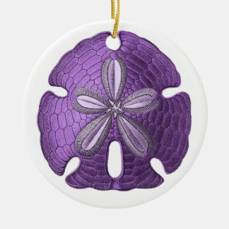 Ornamento del dólar de arena violeta