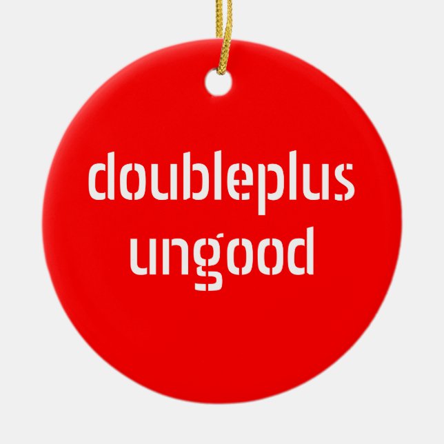 ornamento del doubleplusungood/del doubleplusgood (Frente)