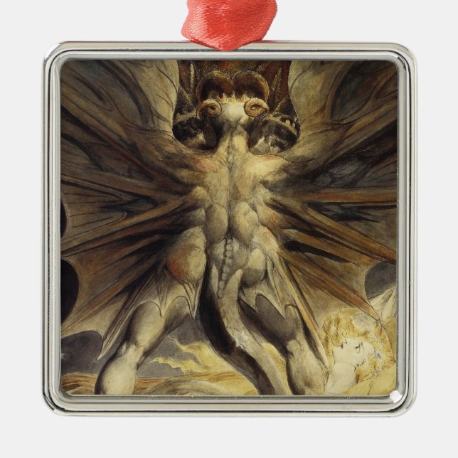 Ornamento del Dragón Rojo (Frente)