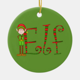 Ornamento del duende del navidad