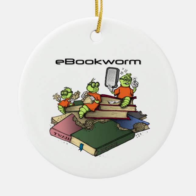 ornamento del eBookworm (Frente)