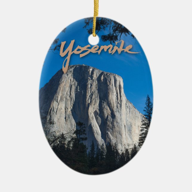 Ornamento del EL Capitan Yosemite (Frente)