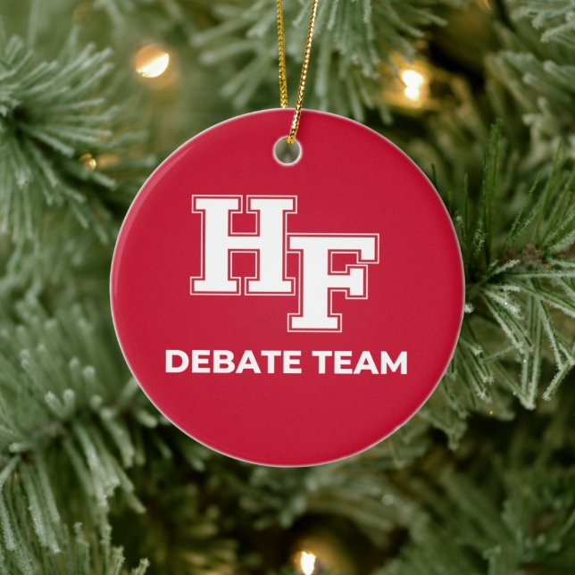 Ornamento del equipo de debate Homewood-Flossmoor (Árbol)