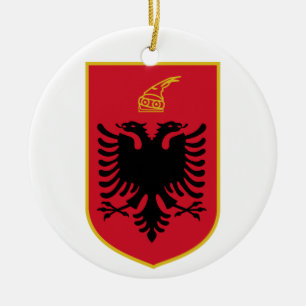 Ornamento del escudo de armas de Albania