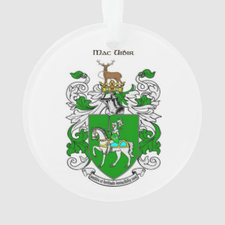 Ornamento del escudo de la familia de McGuire