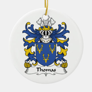 Ornamento del escudo de la familia de Thomas