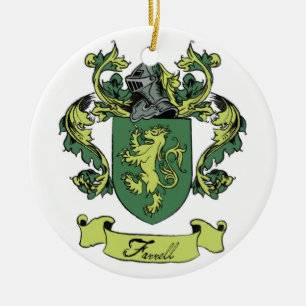 Ornamento del escudo de la genealogía de la