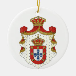 Ornamento del Escudo Real de Armas de Portugal