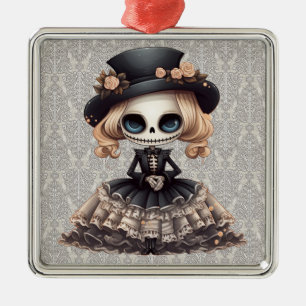 Ornamento del esqueleto de Steampunk