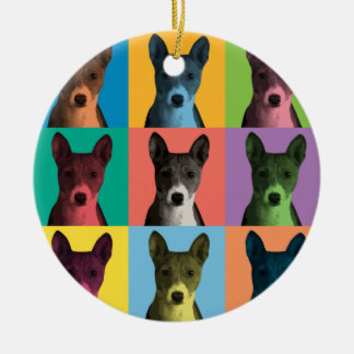 Ornamento del Estallido-Arte de Basenji