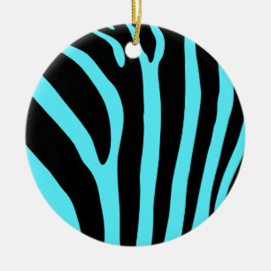 Ornamento del estampado de zebra