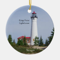 Ornamento del faro de Crisp Point