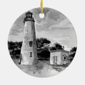 Ornamento del faro de la isla Ocracoke