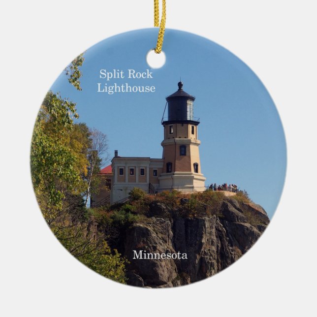Ornamento del faro de rock de Split (Frente)