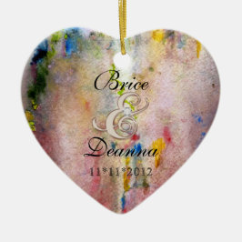 Ornamento del Favor de la Boda de Champán Rosa Mis