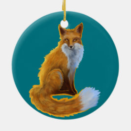 Ornamento del Fox del arbolado