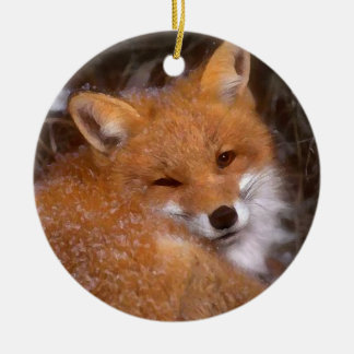 Ornamento del "Fox rojo"