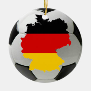 Ornamento del fútbol de Alemania