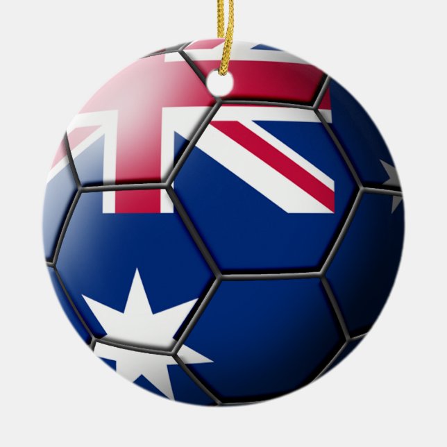Ornamento del fútbol de Australia (Frente)
